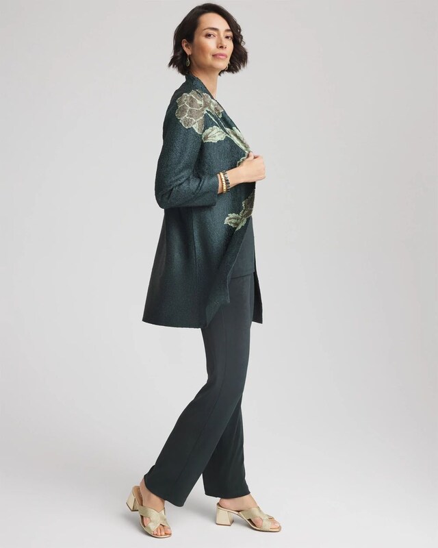 Travelers Collection Artisanal Crushed Reversible Jacket - image 2